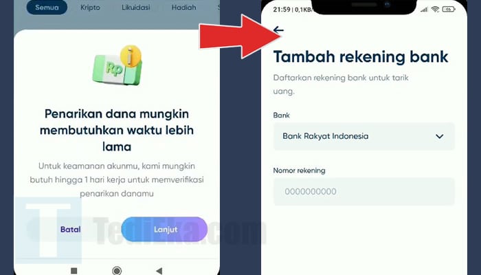 nanovest penarikan dana mungkin membutuhkan waktu lebih lama - tambah rekening bank