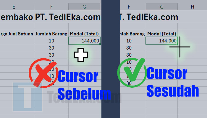 perkalian excel cursor drag and drop