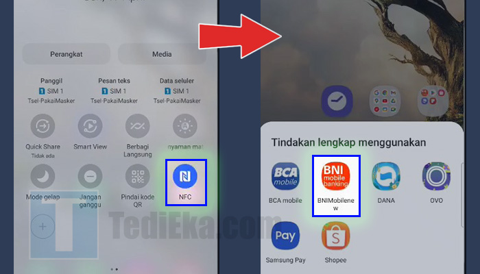 smartphone nfc - bni mobile new