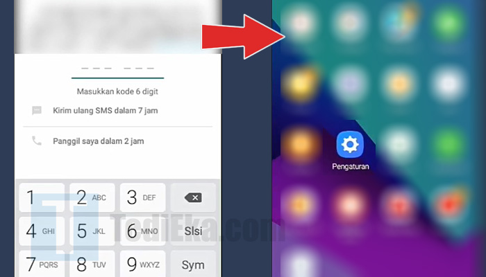 whatsapp ganti nomor kode verifikasi - setelan handphone