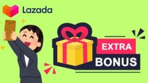 cara pakai bonus dadakan Lazada