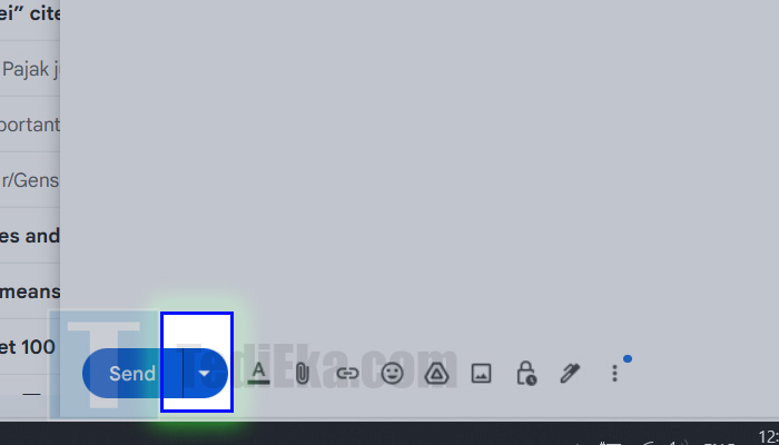 gmail opsi kirim send
