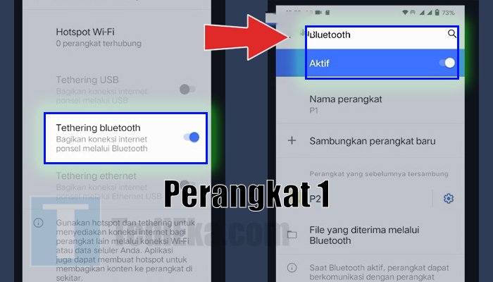 smartphone tethering bluetooth - bluetooth