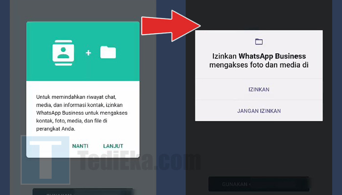 whatsapp business izinkan mengakses