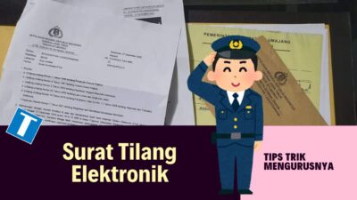 Contoh Surat Tilang Elektronik + Tips Saat Tidak Sampai Bahkan Hilang