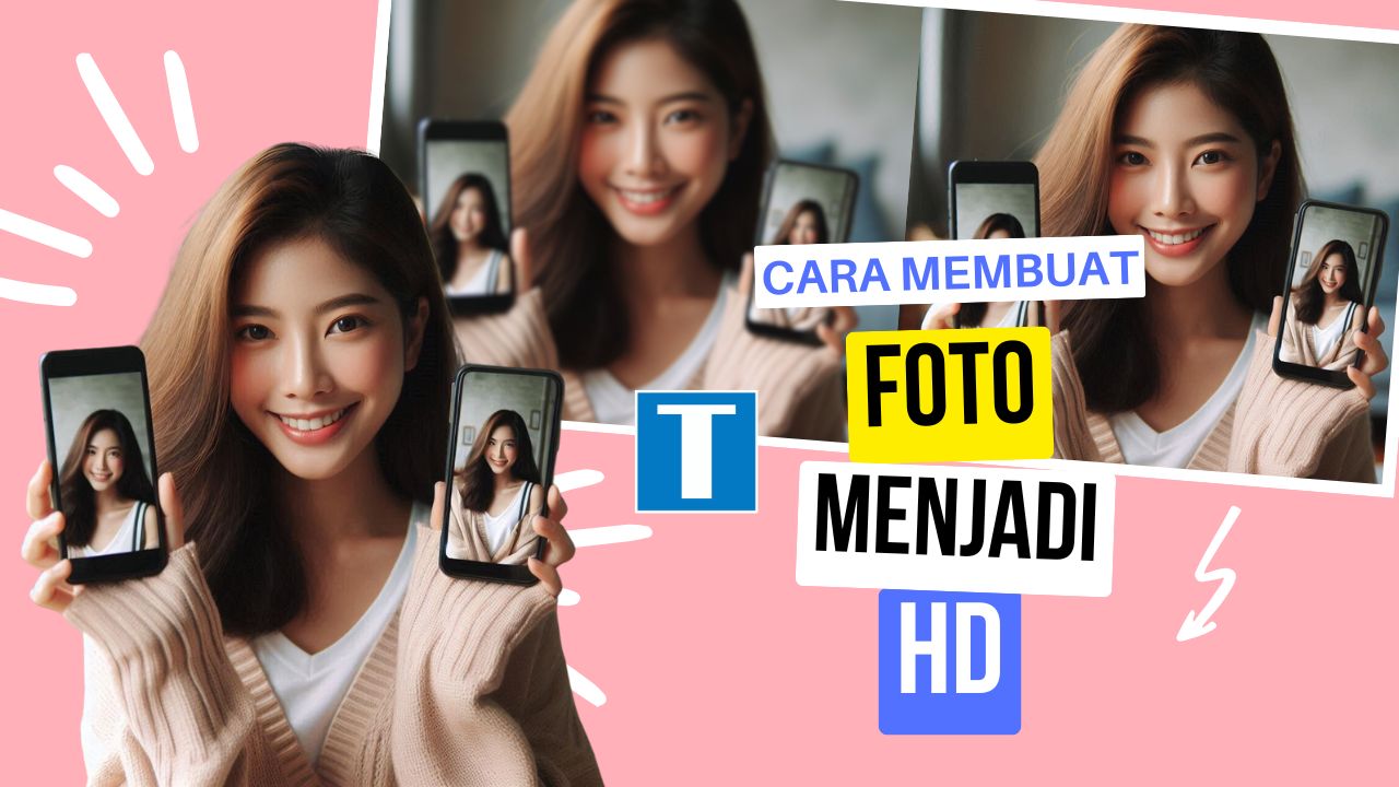 3 Cara Membuat Foto Menjadi HD Tanpa Aplikasi dan Online!!