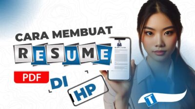 2 Cara Membuat Surat Lamaran Kerja PDF Lewat HP yang Gampang Dilirik HRD