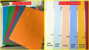 macam-macam kertas hias