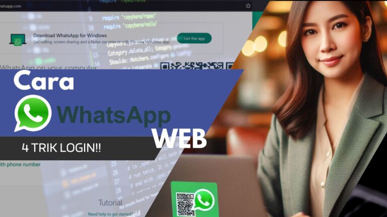 Cara Whatsapp Web
