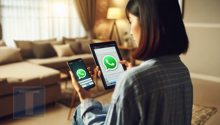 Cara Whatsapp 2 HP