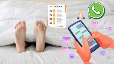 Izin Tidak Masuk Kerja Lewat WhatsApp (Contoh Izin Sakit dan Urusan Keluarga)