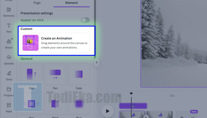 Membuat Animasi di Canva