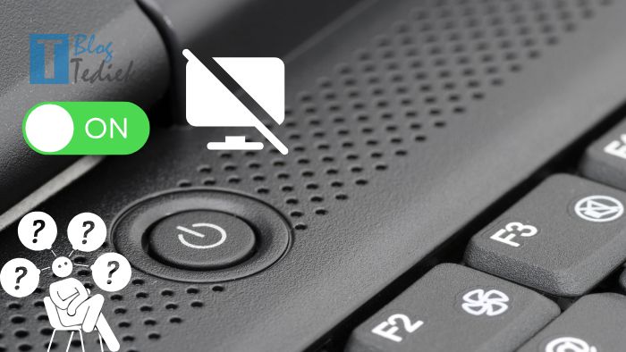 tombol power laptop tidak berfungsi